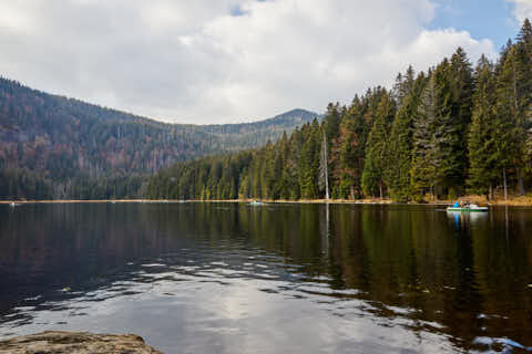 Gemeinde Bayerisch_Eisenstein Landkreis Regen Großer Arbersee (Dirschl Johann) Deutschland REG